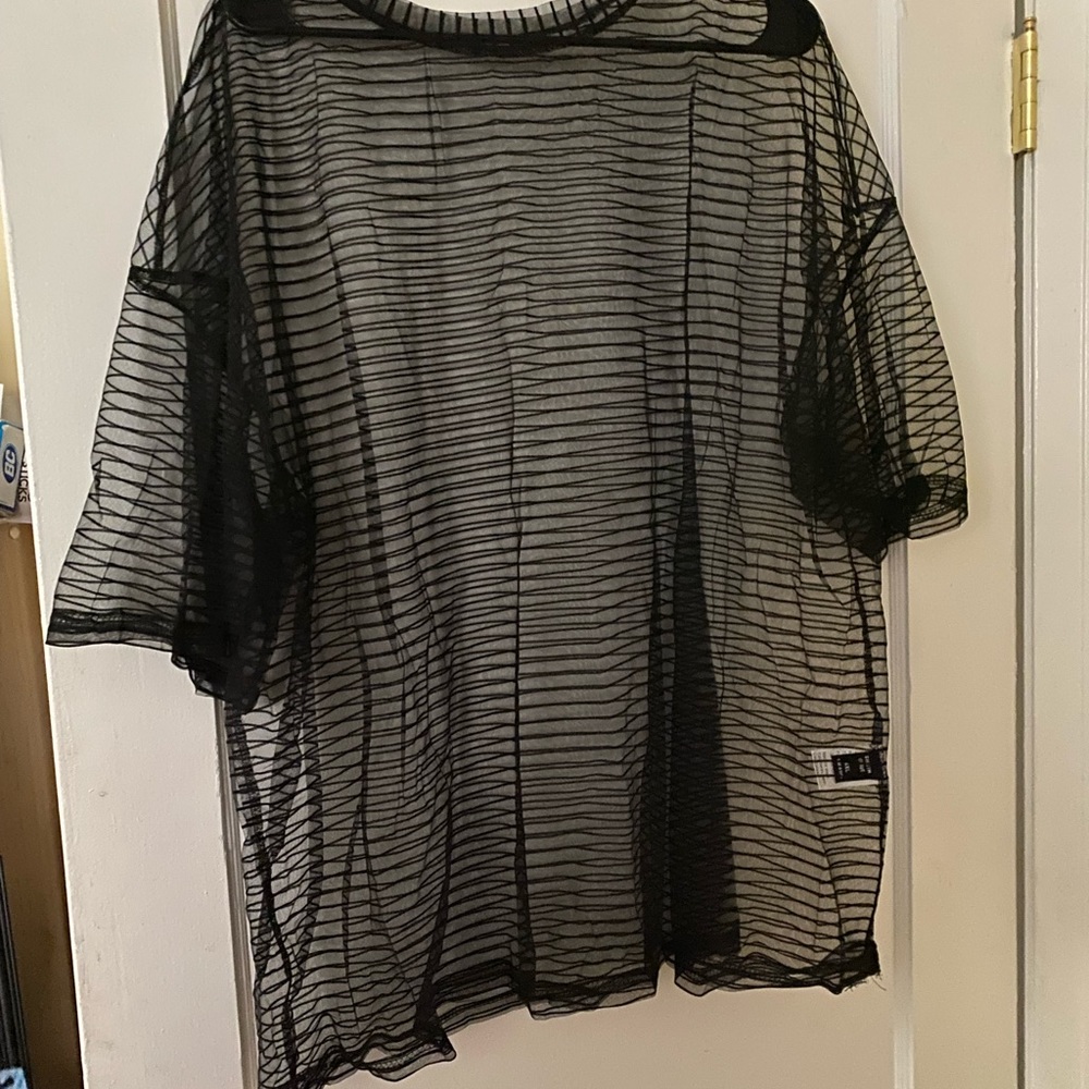 SHEIN See-through Shirt